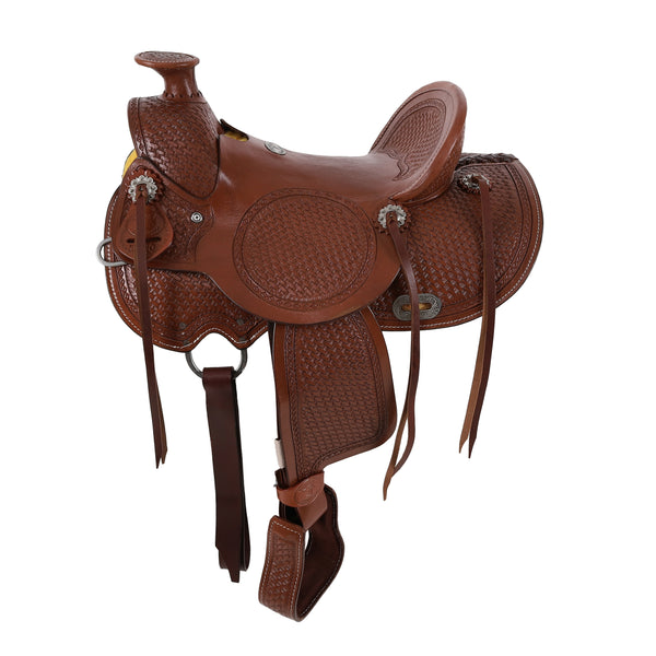 New! Double T Laramie Wade Style Saddle - 13 Inch Product ID: 548013