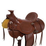 New! Double T Laramie Wade Style Saddle - 13 Inch Product ID: 548013