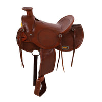 New! Double T Laramie Wade Style Saddle - 16 Inch Product ID: 548016