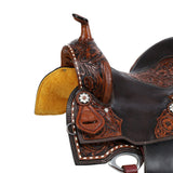 New! Double T Lorelei Barrel Style Saddle - 15 Inch - Country Scene Saddlery and Pet Supplies