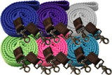 Cotton roping reins with scissor snap ends. - Country Scene Saddlery and Pet Supplies