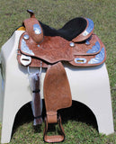 New! 14" Double T Show Saddle. - Country Scene Saddlery and Pet Supplies