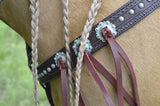 New !Rosewood Spot Breast Collar - Country Scene Saddlery and Pet Supplies