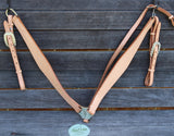 New! Syd Hill Northbrook Breastplate-Natural - Country Scene Saddlery and Pet Supplies