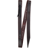New! Oiled Harness Leather Stitched Latigo - Made in the USA