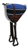 New! Showman Navajo Bareback Saddle Pad with Kodel Fleece Bottom - Country Scene Saddlery and Pet Supplies