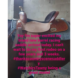 6212 PROVEN LIBERTY BARREL SADDLE - Country Scene Saddlery and Pet Supplies