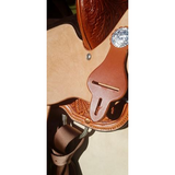 New! 6212 Proven Liberty Barrel Saddle Posted.*