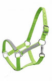 2Ply Medium/Large Pony size nylon halter with crystal noseband and cheeks. - Country Scene Saddlery and Pet Supplies