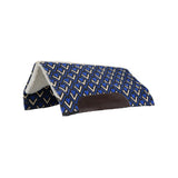 Navajo Fleece Lined Pad, Blue Arrow - Country Scene Saddlery and Pet Supplies