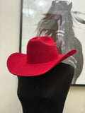 New! Wilde Traveller Cowboy Hat / RED $189.00 Pre-order - Hat Accessories