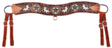 Showman ® Floral tooled tripping collar. - Country Scene Saddlery and Pet Supplies