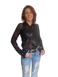 New! L1472 - Ola Ladies Sparkle Stretch Western - Country Scene Saddlery and Pet Supplies
