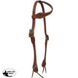 72034 - One Ear Leather Bridle Western Bridles