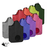 72181 Showman ® Nylon hay bag. Measures 17" deep and 27" wide. - Country Scene Saddlery and Pet Supplies