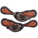 Oneida Spur Straps, Copper - Country Scene Saddlery and Pet Supplies