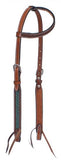 Showman ® Argentina cow leather single ear headstall. - Country Scene Saddlery and Pet Supplies