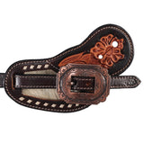 New! Fort Worth Halona Spur Straps - Cowhide - Country Scene Saddlery and Pet Supplies