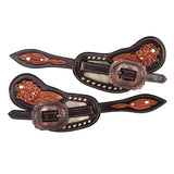 New! Fort Worth Halona Spur Straps - Cowhide - Country Scene Saddlery and Pet Supplies
