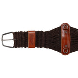 New! Showman Chocolate Mohair Wool String Girth - Country Scene Saddlery and Pet Supplies