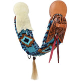 New! Showman Mustang Mesa Mohair Wool String Girth with Fleece Padding - Country Scene Saddlery and Pet Supplies