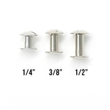 New! Chicago Screw Set 3/8" PACK of 10 - Country Scene Saddlery and Pet Supplies
