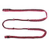 New! Weaver Nylon Barrel Reins, Black/Pink - Country Scene Saddlery and Pet Supplies