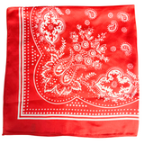 New! HTP Western Jolene Satin Wild Rag, Red - Country Scene Saddlery and Pet Supplies