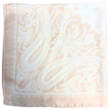 New! HTP Western Kayce Satin Wild Rag, Bisque - Country Scene Saddlery and Pet Supplies