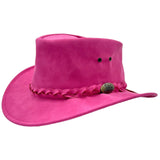 New! Jacaru Kids Jackaroo Hat, Fuchsia - Country Scene Saddlery and Pet Supplies