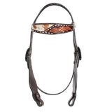New! Fort Worth Halona Headstall Cowhide - Country Scene Saddlery and Pet Supplies