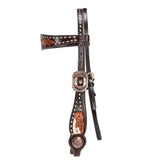 New! Fort Worth Halona Headstall Cowhide - Country Scene Saddlery and Pet Supplies
