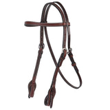 New! Fort Worth Oily Work Headstall Quick Release - Country Scene Saddlery and Pet Supplies