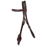 New! Fort Worth Oily Work Headstall Quick Release - Country Scene Saddlery and Pet Supplies
