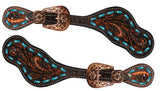 Showman ® Buck stitch spur straps. - Country Scene Saddlery and Pet Supplies