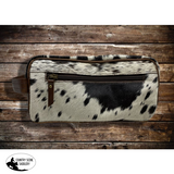 78109 Klassy Cowgirl Genuine Hair On Cowhide Toiletry Dopp Kit Bag Saddle Pouches Sacks Horn Bags