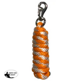 8 Ft TWISTED NYLON LEAD ROPE ~ Removable Heavy Duty Snaps - Country Scene Saddlery and Pet Supplies