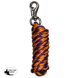 8 Ft TWISTED NYLON LEAD ROPE ~ Removable Heavy Duty Snaps - Country Scene Saddlery and Pet Supplies