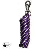 8 Ft TWISTED NYLON LEAD ROPE ~ Removable Heavy Duty Snaps - Country Scene Saddlery and Pet Supplies
