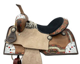 14", 15" Circle S Four of a Kind Barrel Style Saddle Set - Country Scene Saddlery and Pet Supplies