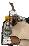 14", 15" Circle S Four of a Kind Barrel Style Saddle Set - Country Scene Saddlery and Pet Supplies