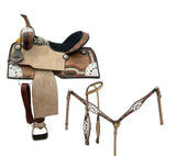 14", 15" Circle S Four of a Kind Barrel Style Saddle Set - Country Scene Saddlery and Pet Supplies