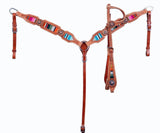 Showman ® Browband Headstall & Breast collar set - Country Scene Saddlery and Pet Supplies