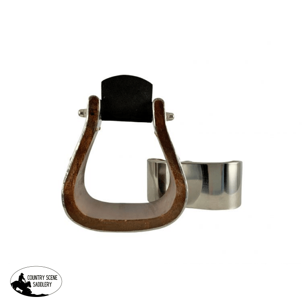 8126 Showman ® Ss Bound Wood Stirrups Stirrups