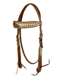 New! Showman Floral Frontier Browband Headstall and Breastcollar Set - Country Scene Saddlery and Pet Supplies