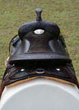 New! 6808 OYSTER CREEK TRAIL - Chocolate Suede - Western Saddles