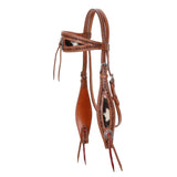New! Showman Cattle Drive Browband Headstall and Breastcollar Set - Country Scene Saddlery and Pet Supplies