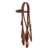 New! Showman Cowpoke Classic Browband Headstall and Breastcollar Set