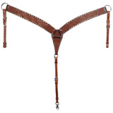 New! Showman Daffodil Blooms Browband Headstall and Breastcollar Set - Country Scene Saddlery and Pet Supplies