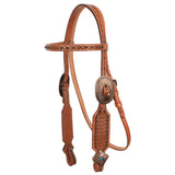 New! Showman Copper Creek Browband Headstall and Breastcollar Set - Country Scene Saddlery and Pet Supplies
